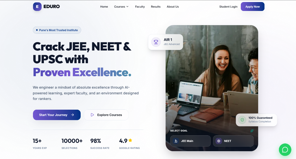 EDURO - Premium Coaching Platform